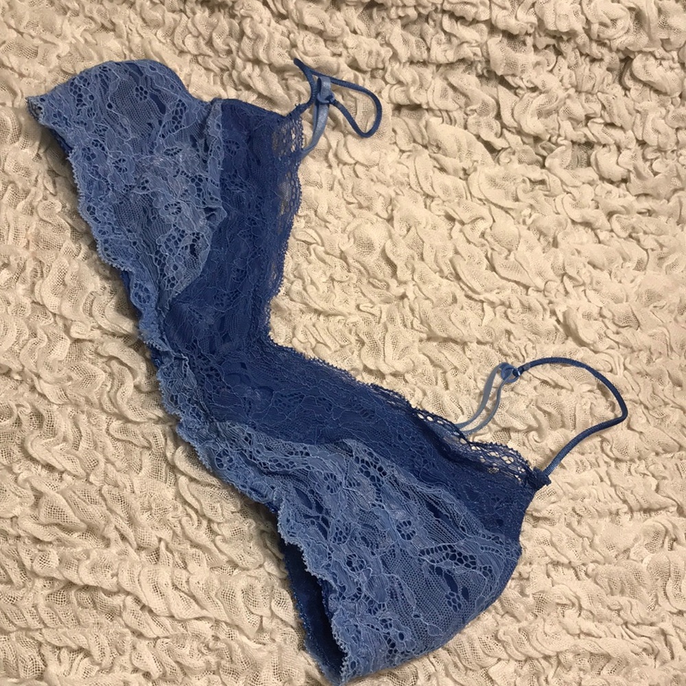 Urban outfitters blue lace bralette